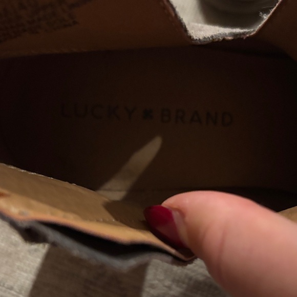 Lucky Brand Charcoal Textured Ankle Booties - Picture 5 of 5